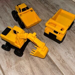 Bundle Construction Vehicles Excavator Dump Truck